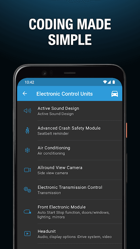 BimmerCode for BMW and Mini screenshot 1