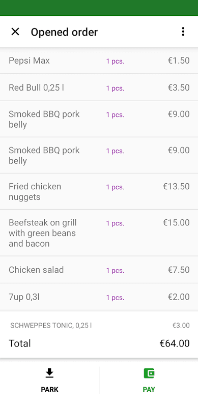 Mobile Waiter screenshot 2