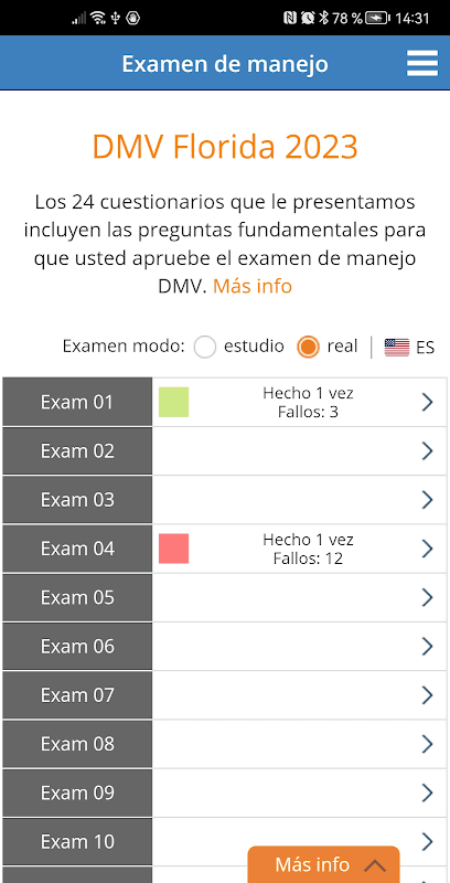 TodoTest: Test de conducir screenshot 1