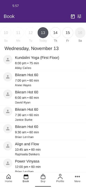 Bikram Yoga Roslyn screenshot 2