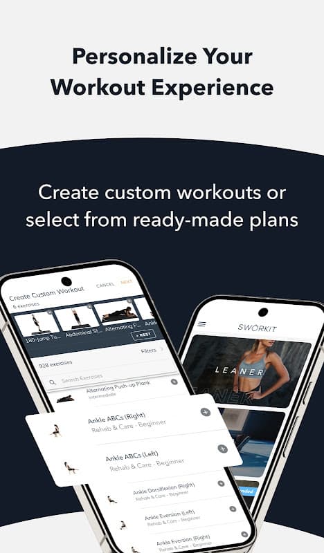 Sworkit Lite Personal Trainer screenshot 3