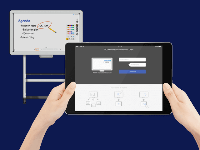 RICOH IWB Client screenshot 1