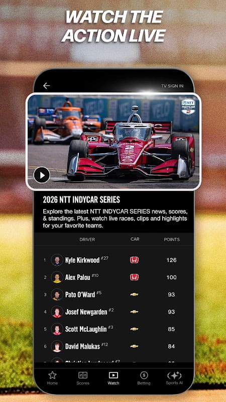 FOX Sports: Watch Live Games screenshot 3