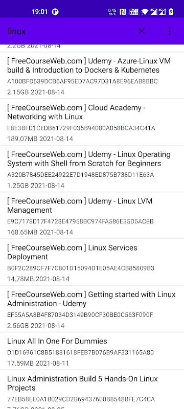 Torrent-Search screenshot 4