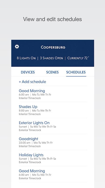 Lutron RadioRA 2 + HWQS App screenshot 4