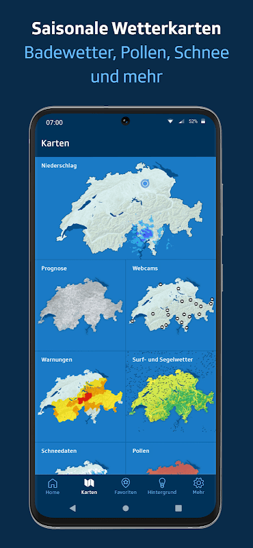 SRF Meteo - Wetter Schweiz screenshot 5
