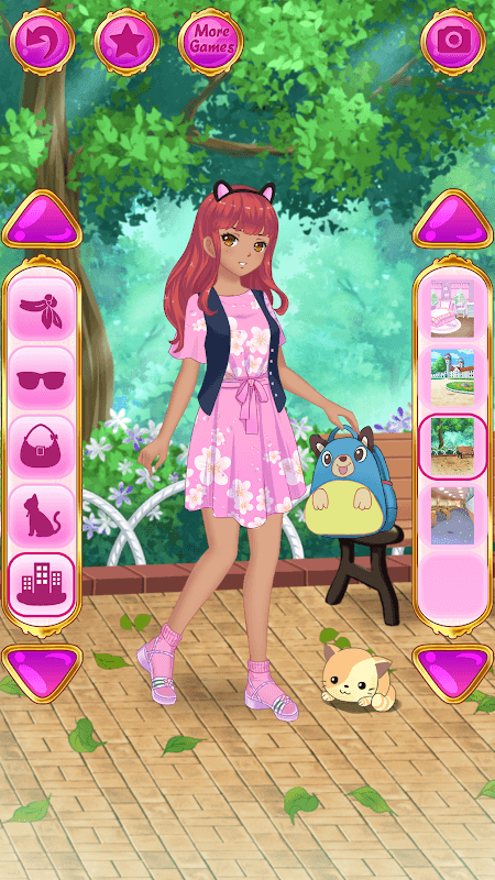Anime Dress Up Games For Girls screenshot 6
