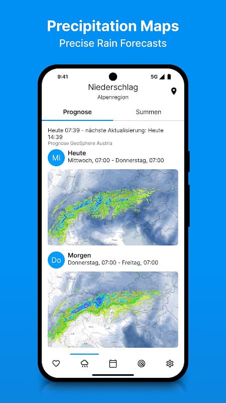 bergfex: Weather & Rain Radar screenshot 6