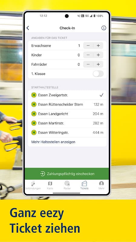 ZÄPP Die Ruhrbahn App screenshot 2