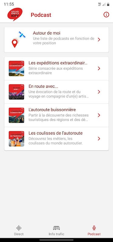 Autoroute INFO screenshot 3