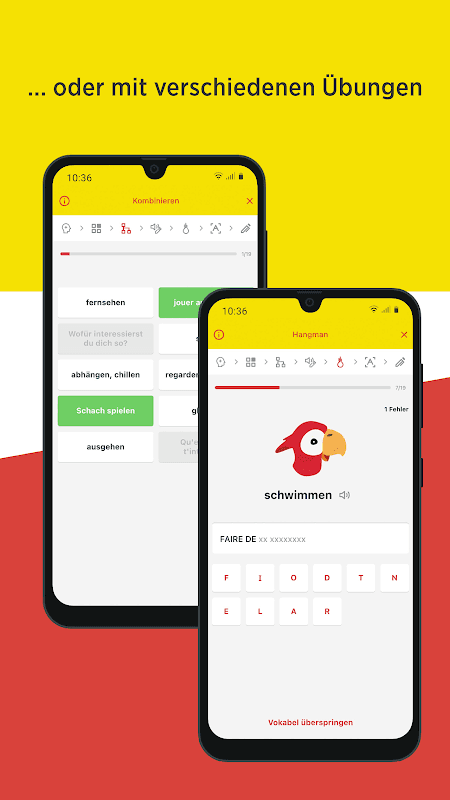 Découvertes Vokabeltrainer screenshot 5