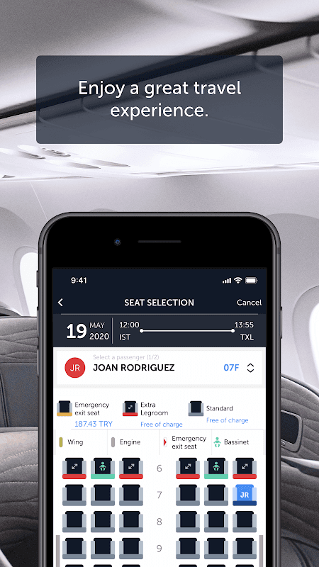 Turkish Airlines – Flight ticket screenshot 5