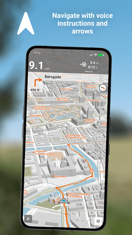 Naviki – the bicycle satnav screenshot 3