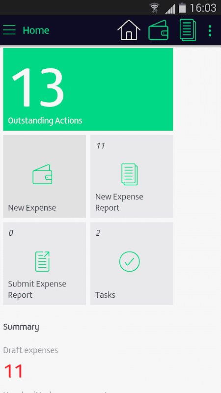 Zetadocs Expenses screenshot 1