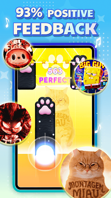 Magic Cat Piano: Music Tiles screenshot 2