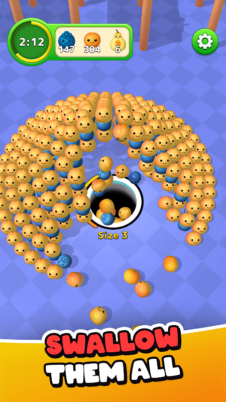 Jelly Hole: Roll & Eat Pals screenshot 1