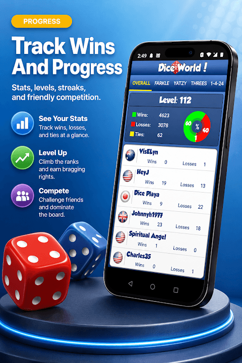 Dice World - 6 Games in One! screenshot 3