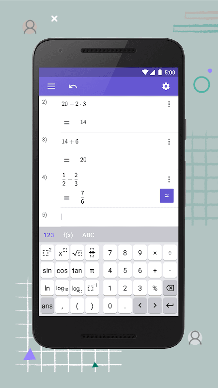 GeoGebra Scientific Calculator screenshot 1