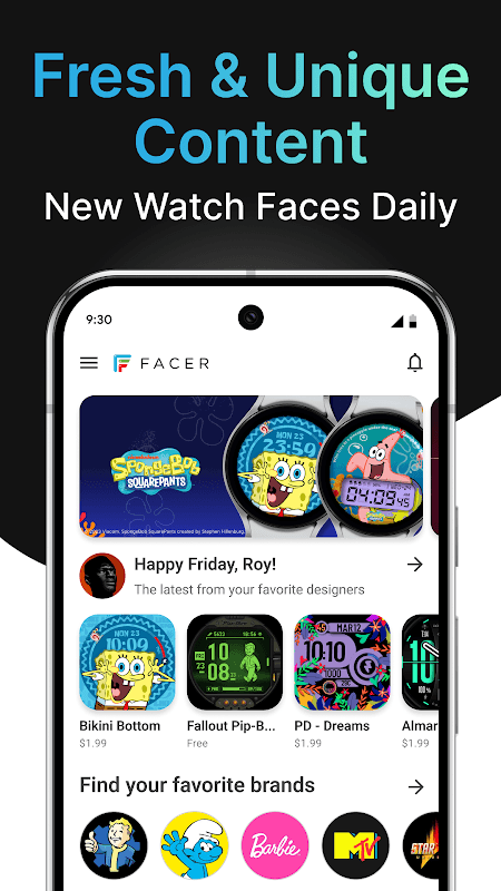 Facer Watch Faces screenshot 6