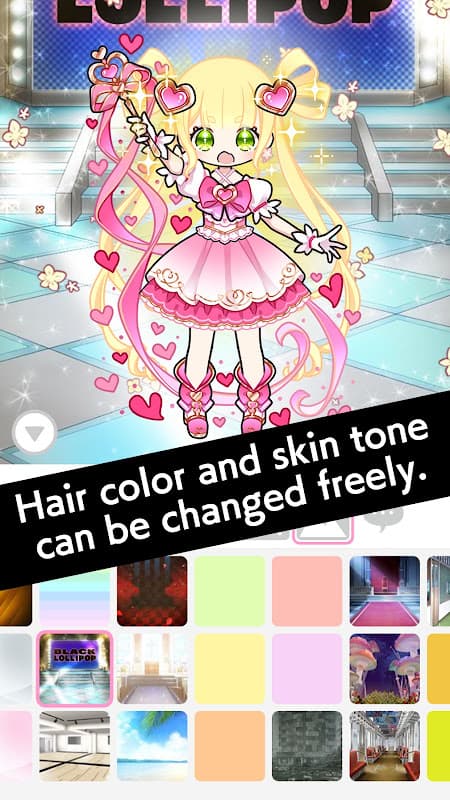 Black Lollipop: Avatar Maker screenshot 3