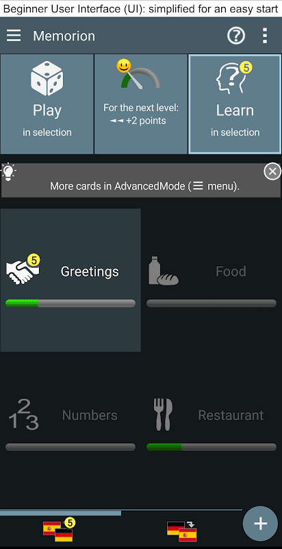 Memorion Flashcard Learning screenshot 1