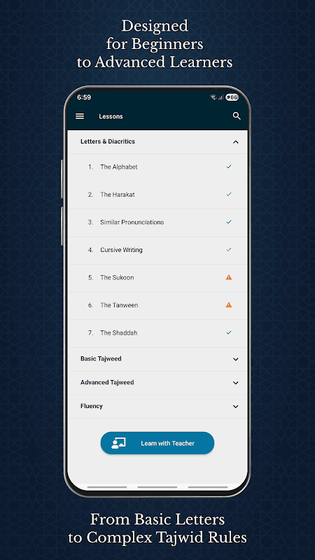 Learn Quran Tajwid screenshot 3