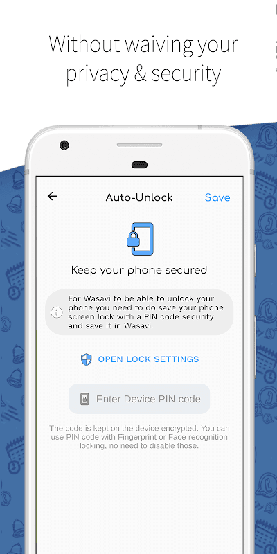 Wasavi: Auto message scheduler screenshot 5
