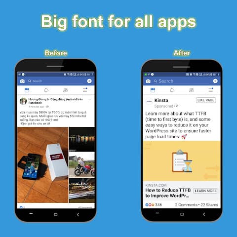 Big font - Enlarge font size screenshot 3