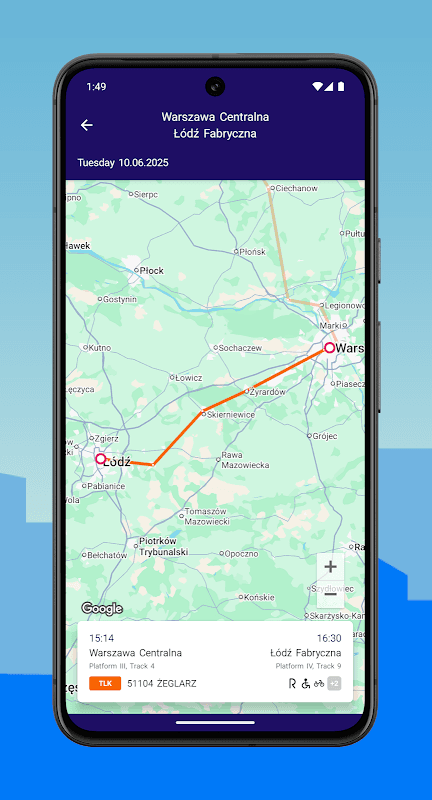 KOLEO - PKP timetable screenshot 4