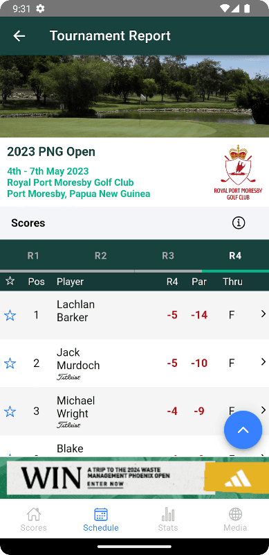 PGA Tour of Australasia screenshot 4