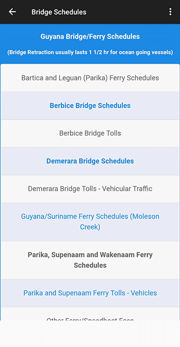 Guyana InfoApp screenshot 6