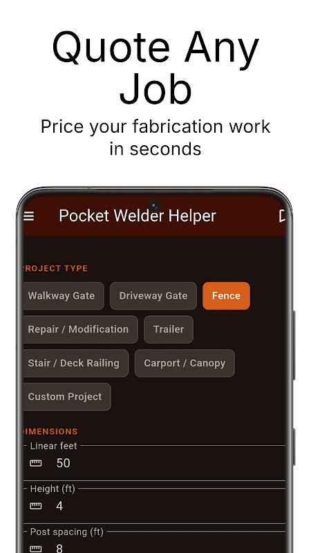 Pocket Welder Helper screenshot 4