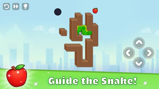Snake Puzzle: Slither to Eat screenshot 1