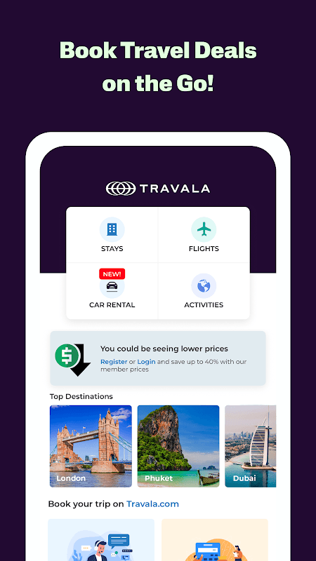 Travala: Book Travel Deals screenshot 1