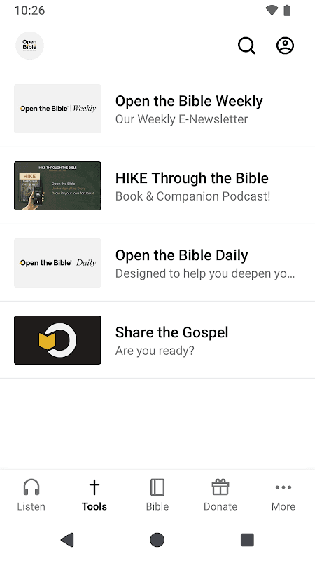 Open the Bible screenshot 2