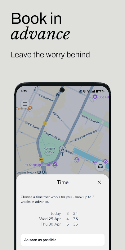 TAXA 4x35 - Easy taxi booking screenshot 3
