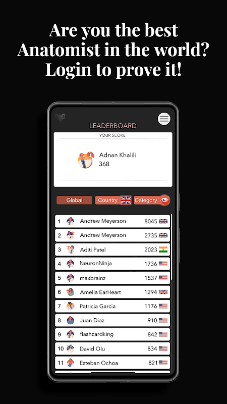 Anatomist - Anatomy Quiz Game screenshot 6
