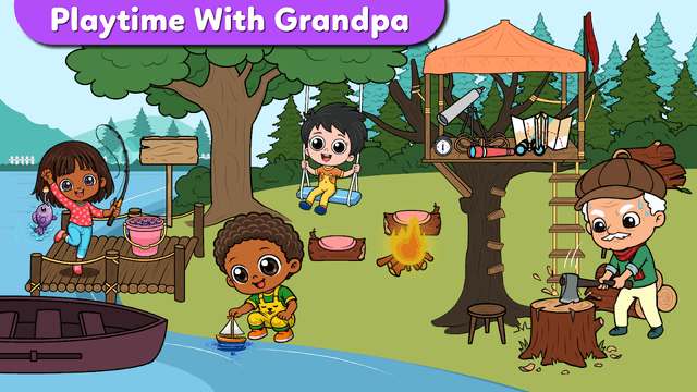 Tizi Town Grandparent's House screenshot 1