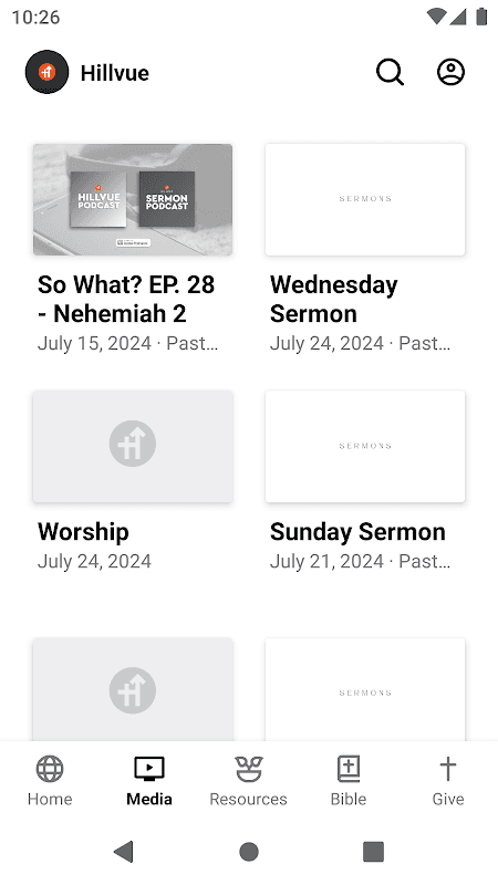 Hillvue Heights Church screenshot 2