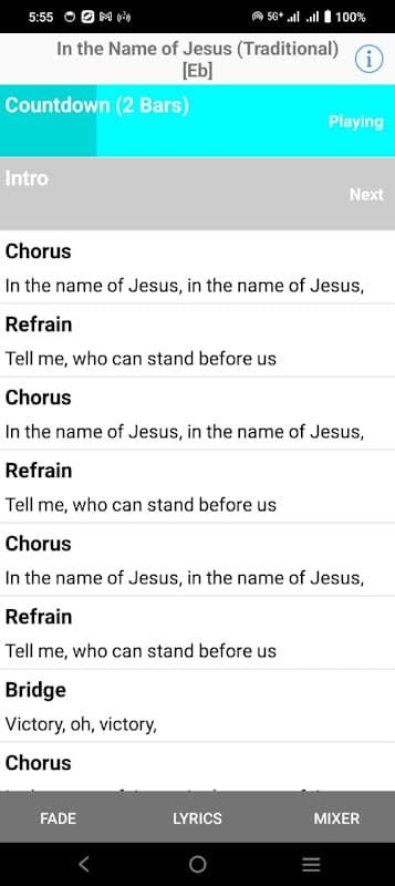 Worship Backing Tracks screenshot 1