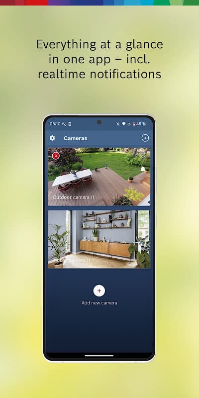 Bosch Smart Camera screenshot 2