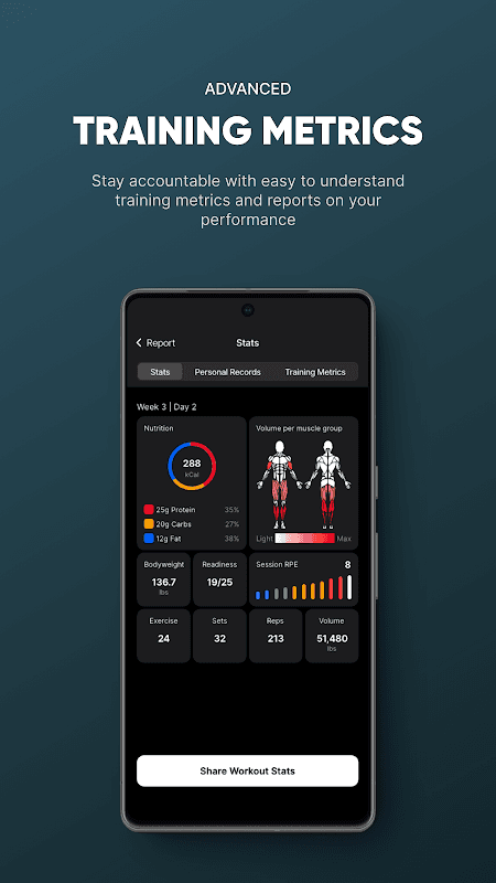 Training App (MyStrengthBook) screenshot 4