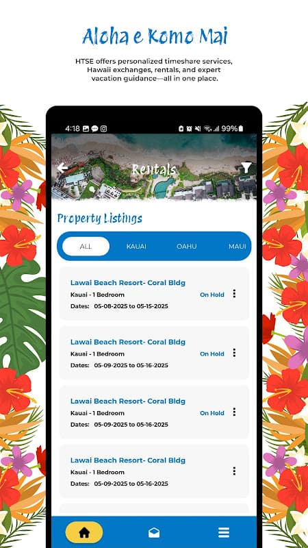 Hawaii Time Share Exchange screenshot 4