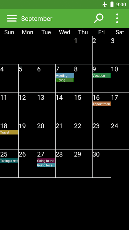 Calendar and Planner screenshot 2