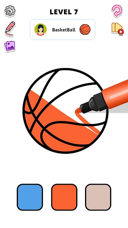 Coloring Page ASMR Drawing screenshot 1