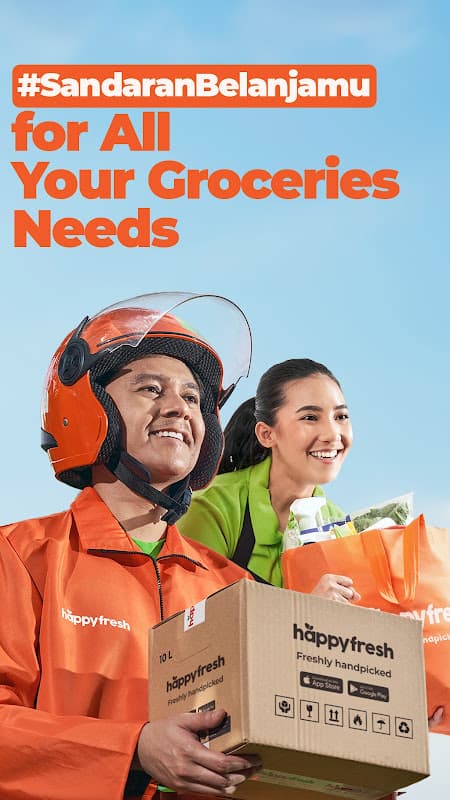 HappyFresh: Grocery, Food Delivery Online Shopping screenshot 1
