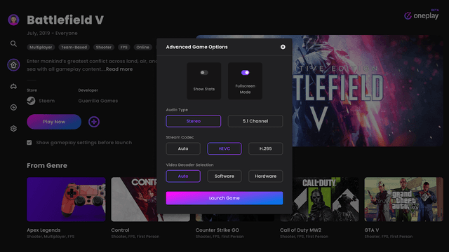 OnePlay Cloud Gaming & PC screenshot 6