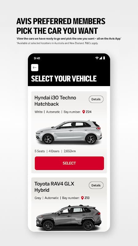 Avis Car Rental screenshot 6