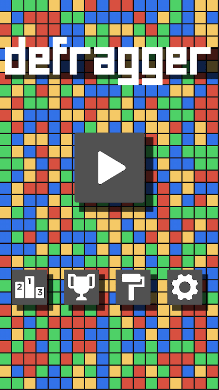 Defragger screenshot 1