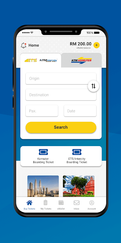 KTMB Mobile screenshot 1